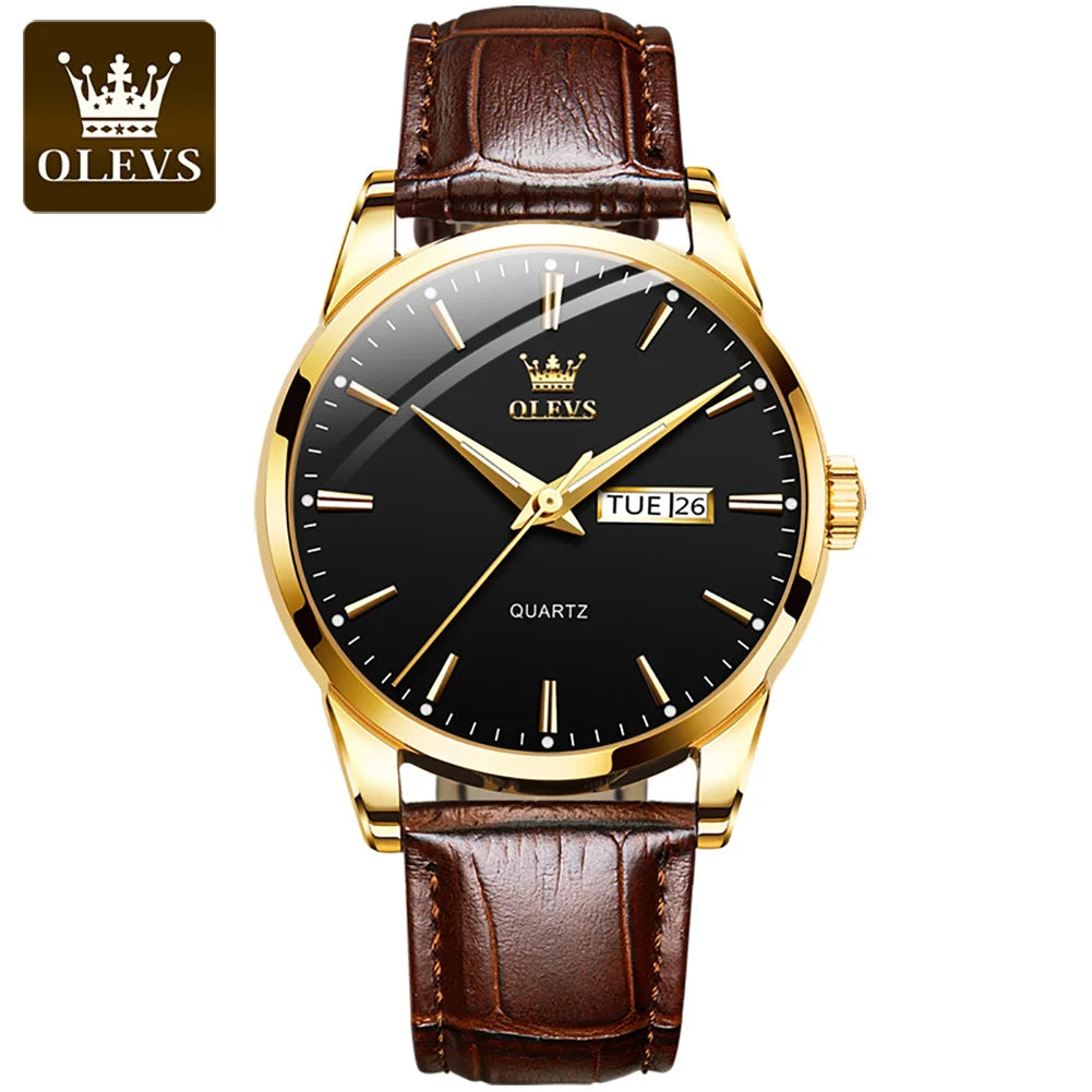 Old Fashioned - OLEVS 6898 Luxury Watch