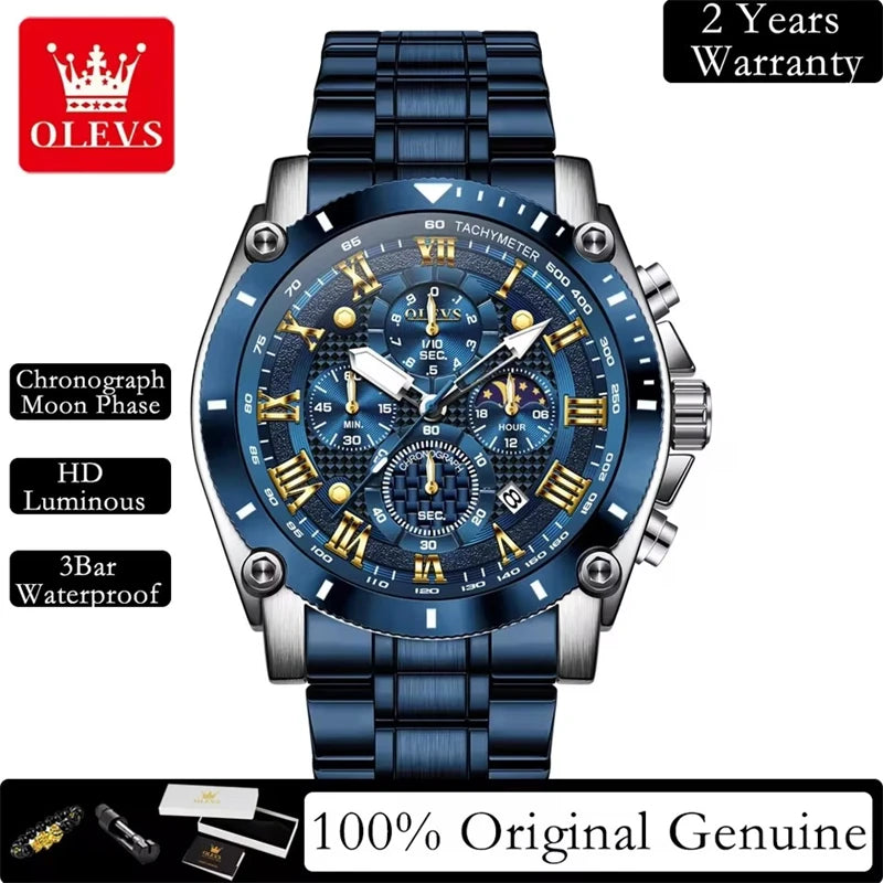 The Defender - OLEVS 3689 Luxury Watch