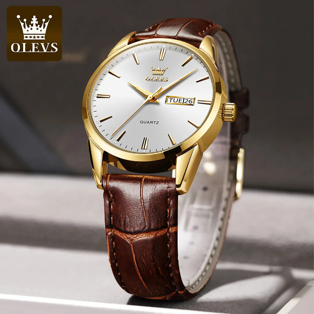 Old Fashioned - OLEVS 6898 Luxury Watch