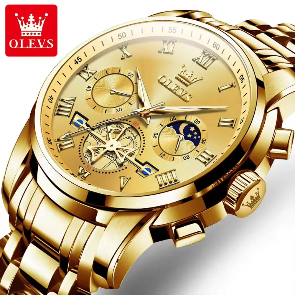 Chronograph Deluxe - OLEVS 2859 Luxury Watch