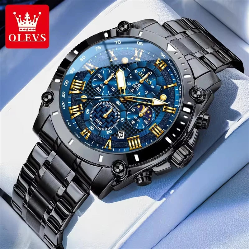 The Defender - OLEVS 3689 Luxury Watch