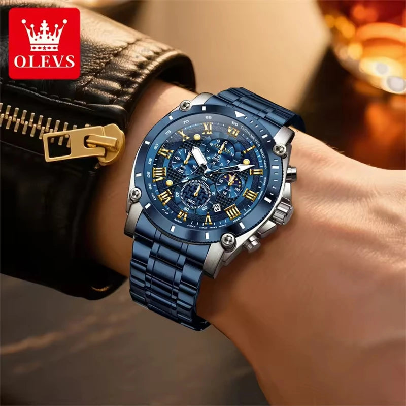 The Defender - OLEVS 3689 Luxury Watch