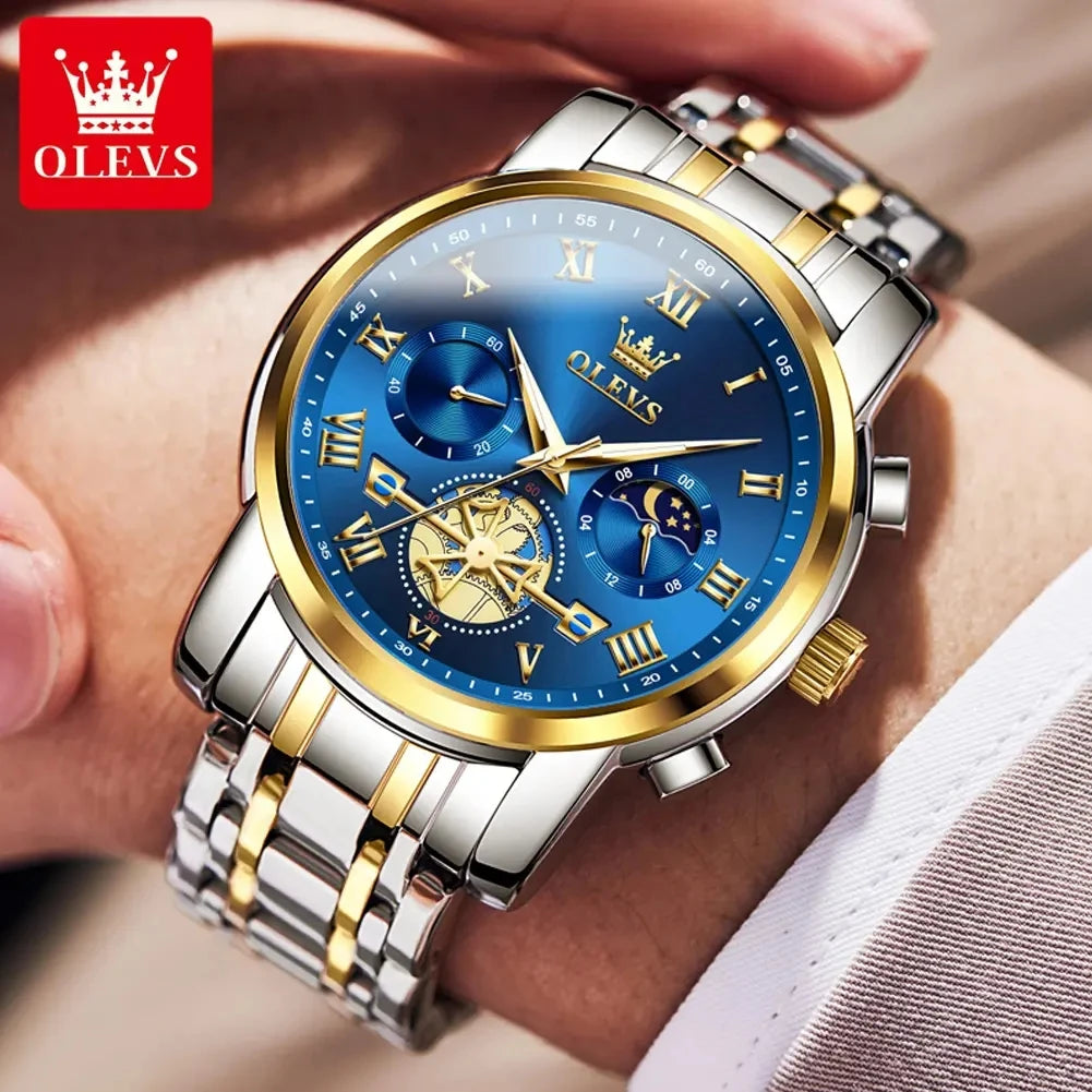 Chronograph Deluxe - OLEVS 2859 Luxury Watch