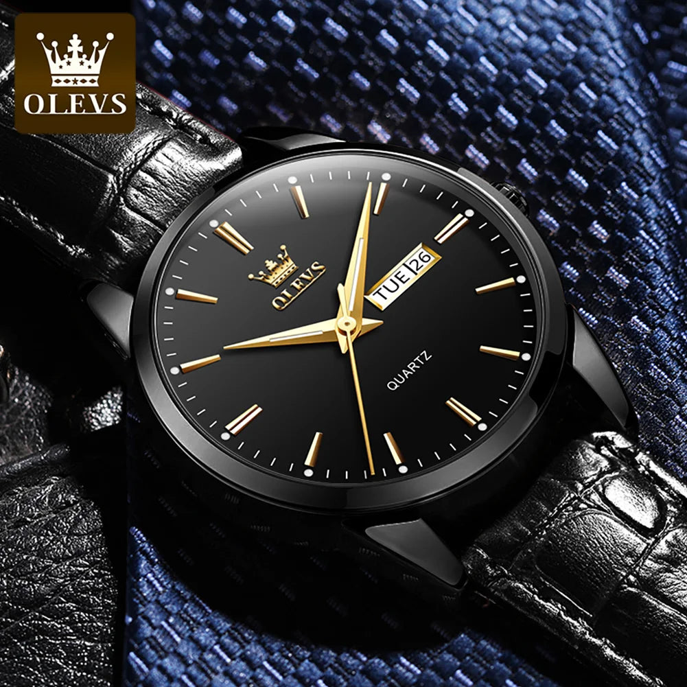 Old Fashioned - OLEVS 6898 Luxury Watch