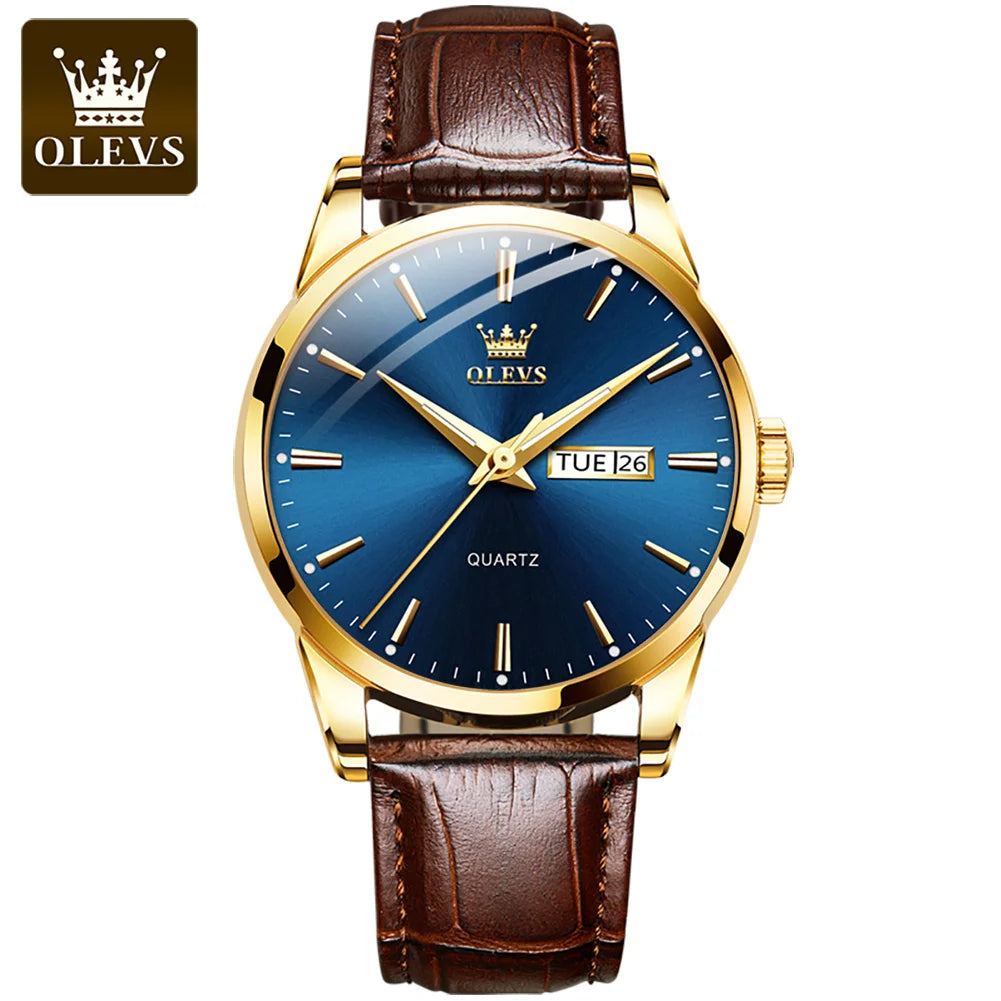 Old Fashioned - OLEVS 6898 Luxury Watch
