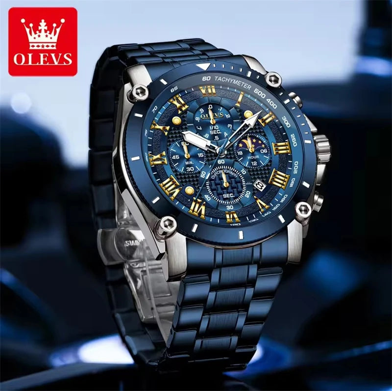 The Defender - OLEVS 3689 Luxury Watch