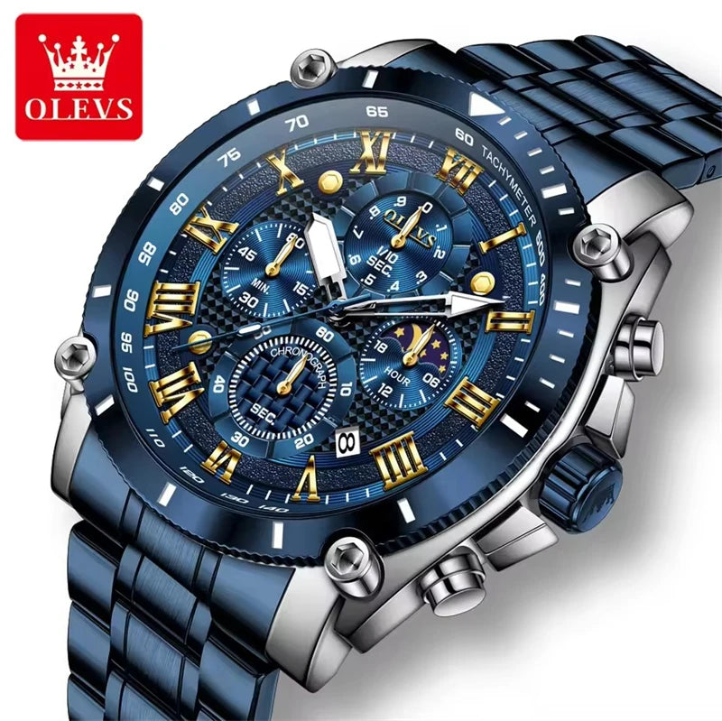 The Defender - OLEVS 3689 Luxury Watch