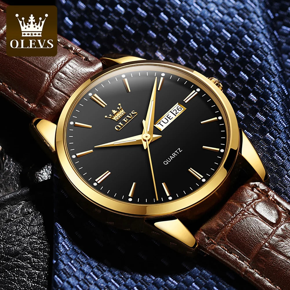 Old Fashioned - OLEVS 6898 Luxury Watch
