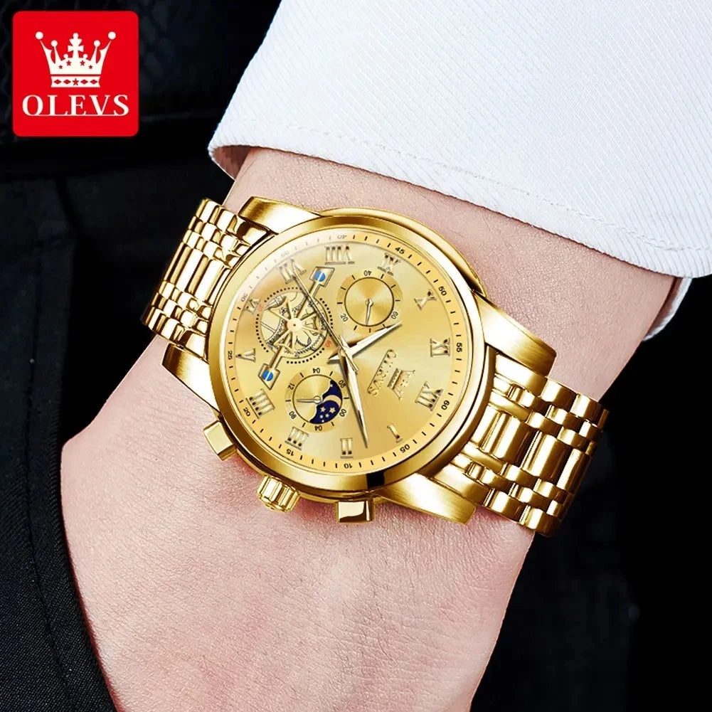 Chronograph Deluxe - OLEVS 2859 Luxury Watch